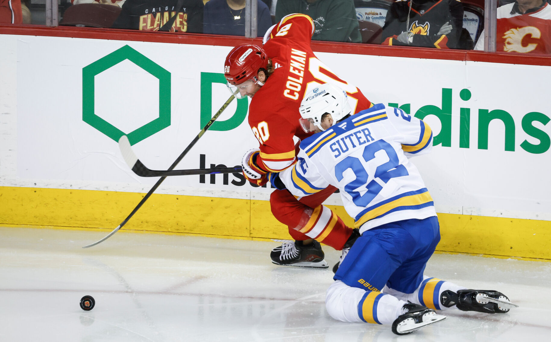 Blues Flames Hockey